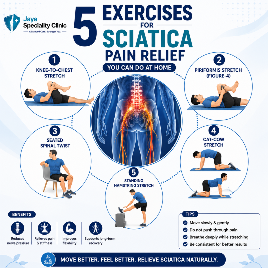 5 Proven Exercises for Sciatica Relief at Home