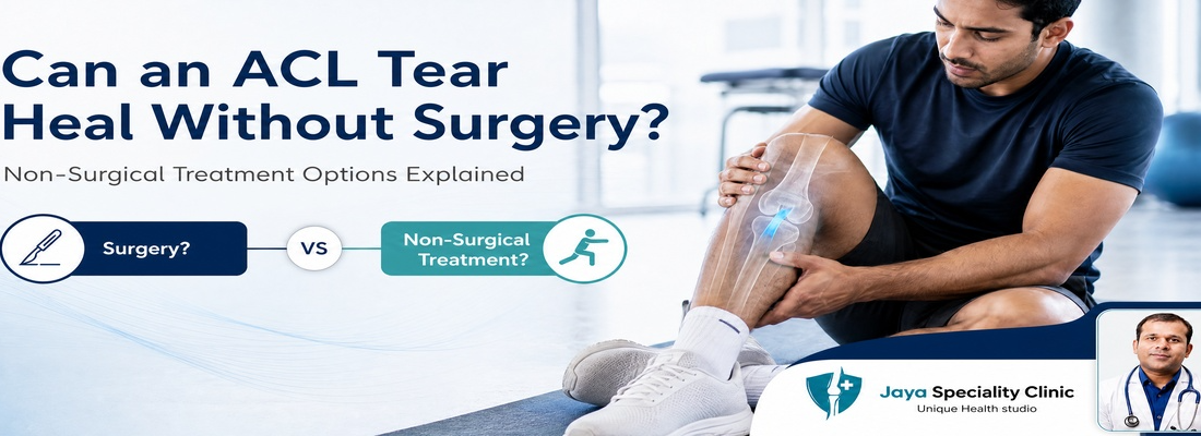 Can an ACL Tear Heal Without Surgery? Non-Surgical Treatment Options Explained