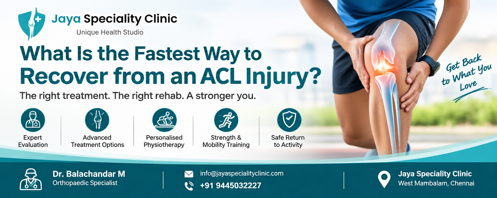 What Is the Fastest Way to Recover from an ACL Injury?