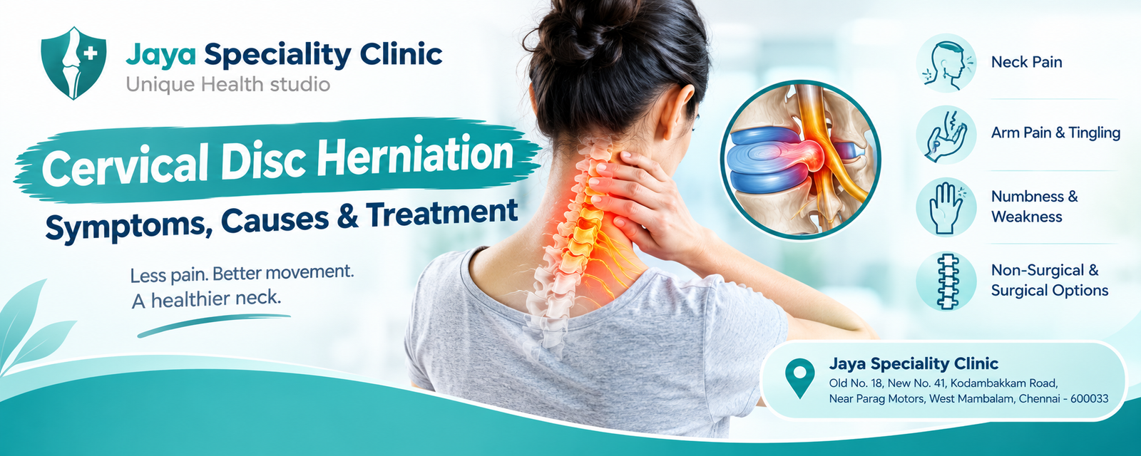 Cervical Disc Herniation: Symptoms, Causes & Treatment
