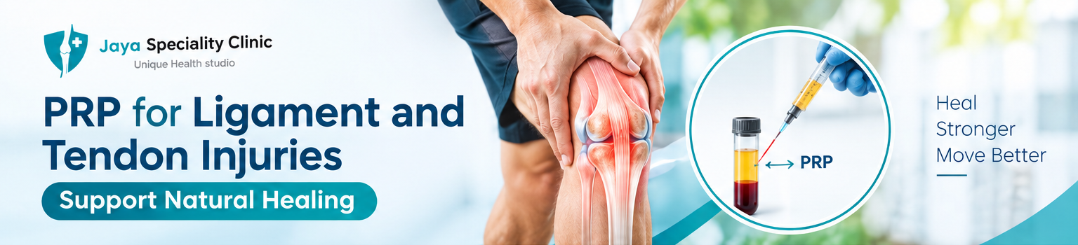 PRP for Ligament and Tendon Injuries: Can It Support Natural Healing?