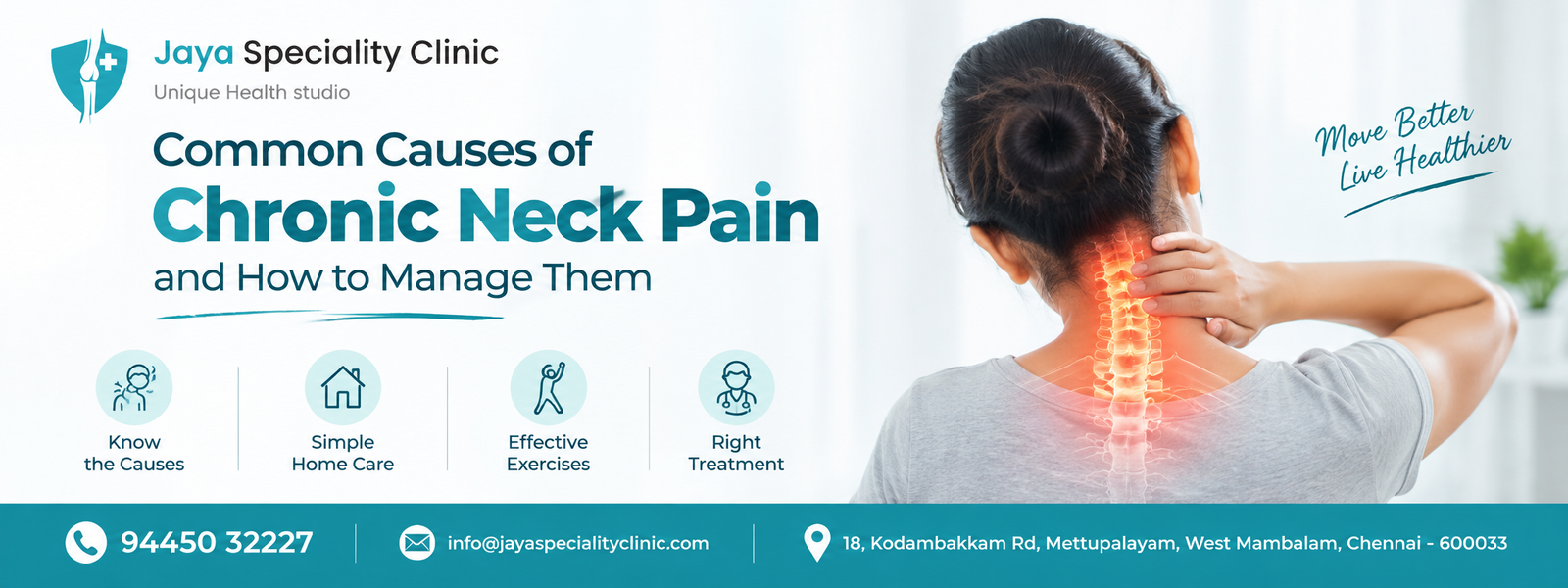 Common Causes of Chronic Neck Pain and How to Manage Them