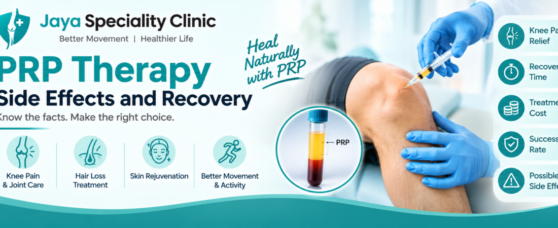 PRP Therapy Side Effects and Recovery: What You Should Know